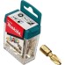 Набор насадок MAKITA B-39534-10 impact gold pz2, 25 мм, c-form  (уп.10шт. в упаковке 10 наборов) [B-39534-10]