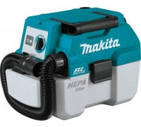 Строительный пылесос MAKITA DVC 750 LZ с бесщеточным двигателем без АКБ и ЗУ DVC750LZ