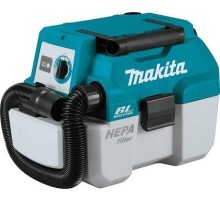 Строительный пылесос MAKITA DVC 750 LZ с бесщеточным двигателем без АКБ и ЗУ [DVC750LZ]