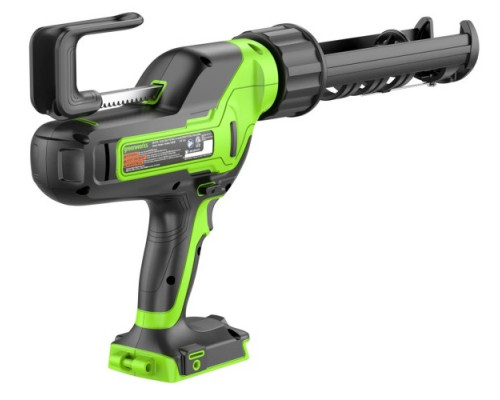 Пистолет для герметика аккумуляторный GREENWORKS G24CAU 24V, макс 310 мл, АКБ 2Ач и ЗУ 3501707UA купить с доставкой и официальной гарантией