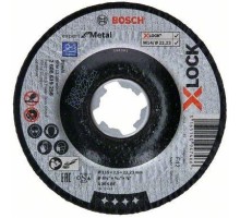 Отрезной круг по металлу X-LOCK BOSCH 115х2,5х22.2 мм A30S-BF 27 Expert for Metal [2608619256]