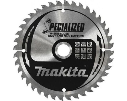 Пильный диск универсальный MAKITA 185x30x1.25x40T для демонтажных работ [B-29212]