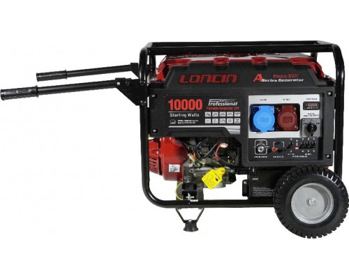 Генератор бензиновый LONCIN LC10000D-AS трехфазный/однофазный