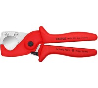 Труборез KNIPEX 9020185SB plasticut® для шлангов и защитных труб (d 25 мм),  KN-9020185SB