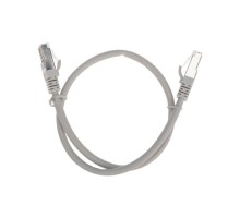 Патч-корд REXANT 02-0390-05 S/FTP, CAT 6A (10G), RJ45-RJ45, 28AWG, LSZH, 0,5м