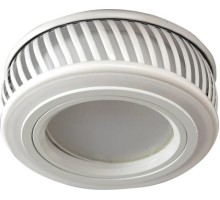 Светильник точечный GAUSS BL143P набор 3w + лампа mr16 6,5w 470lm 3000k gu5.3 led