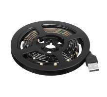 Лента светодиодная LAMPER 141-384 5B, SMD2835, 4,8Bт/м, 60 LED/м, зеленый, 8мм/1м USB коннектор