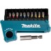 Набор бит и насадок MAKITA E-03567 IMPACT PREMIER 11 предметов 25 мм, c-form  [E-03567]