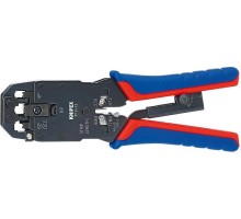 Пресс-клещи KNIPEX 975112SB для штекеров типа rj [KN-975112SB]