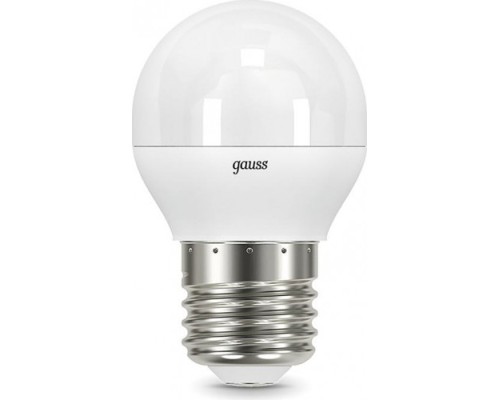 Лампа светодиодная GAUSS Шар шар 9.5w 950lm 4100k e27 led [105102210]