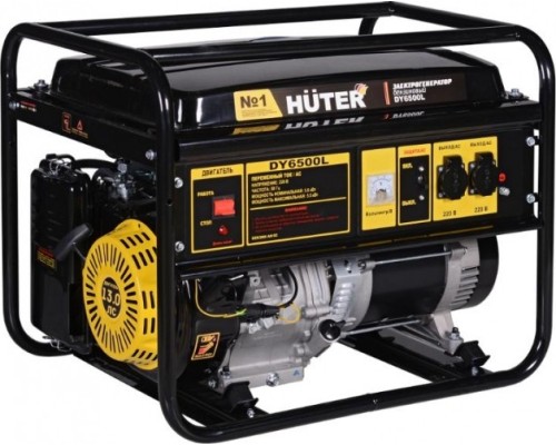 Генератор бензиновый HUTER DY 6500 L 64/1/6 – надежный источник энергии Генератор бензиновый HUTER DY 6500 L 64/1/6 – надежный источник энергии
