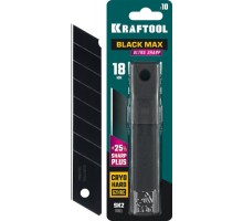 Лезвие для ножа KRAFTOOL BLACK MAX 18 мм, 10 шт. [09602-18-S10]