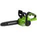 Пила цепная аккумуляторная GREENWORKS G40CS30IIK2 [2007807UA]