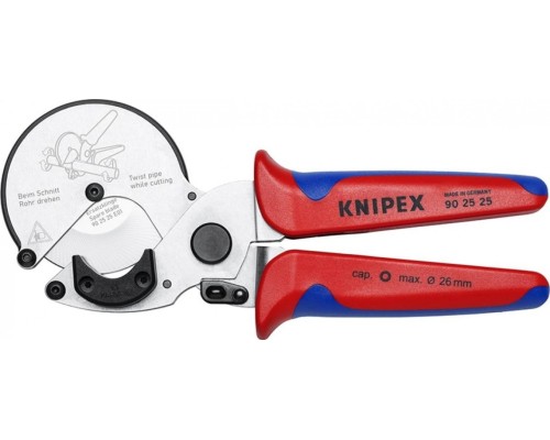 Труборез KNIPEX KN-902525 для композитных пластиковых труб (d 26 мм)