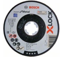 Отрезной круг по металлу X-LOCK BOSCH 125х1,6х22.2 мм AS46S-BF Expert for Metal [2608619254]