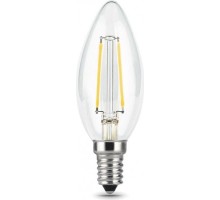 Лампа светодиодная GAUSS Свеча filament 5w 450lm 4100к е14 диммируемая led [103801205-D]