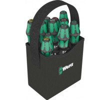Набор отверток WERA 05004313001 kraftform 2go 300 в сумке, 11 пр. WE-004313