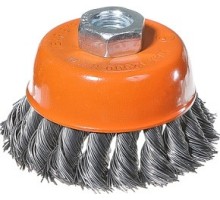 Щетка для УШМ Sturm 5 240 202 чашка м14, d75мм, витая стальная проволока 5240202