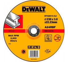 Отрезной круг по металлу DeWALT 230х3x22.2 мм тип 27  DT42610-XJ [DT42610-XJ]