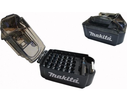 Набор бит и насадок MAKITA E-03084 impact black 31 предмет.