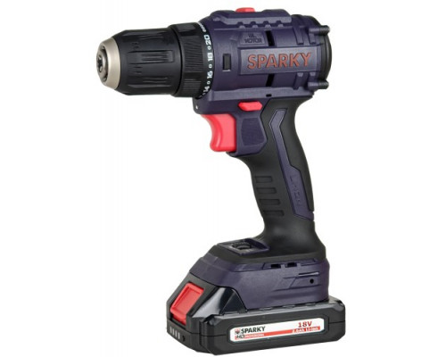 Дрель-шуруповерт аккумуляторная SPARKY BR2 18Li-C HD BL 14000197157 купить с доставкой и официальной гарантией