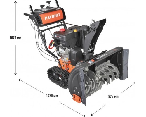 Снегоуборщик бензиновый гусеничный PATRIOT С 130 СЕТ СИБИРЬ с электростартером 220В [426108130]
