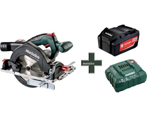 Аккумуляторная дисковая пила METABO KS 18 LTX57 1х4.0 Ач [T03480] 1х4.0 Ач, ЗУ