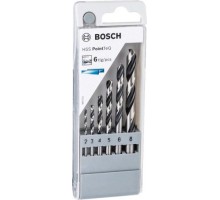 Набор сверл по металлу BOSCH HSS PointTeQ 6 шт D2-8 2608577346