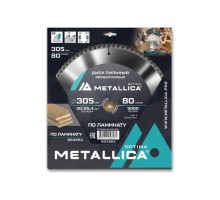 Пильный диск по ламинату METALLICA Optima 305x30/25,4 мм 80 зубов, Т=3,0 мм  [903261]