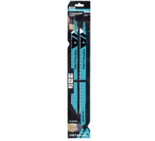 Пилки по дереву METALLICA Optima T1044DP 250/225мм шаг 4мм, HCS толст., прям. рез, 2шт 907603
