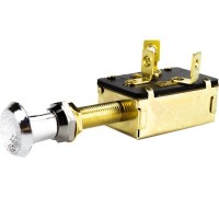Переключатель штоковый SKIPPER SK-SWST30F18153P OFF-ON-ON пластик/алюминий
