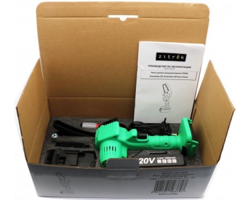 Пила цепная аккумуляторная ZITREK GreenSaw 20 [082-1850]