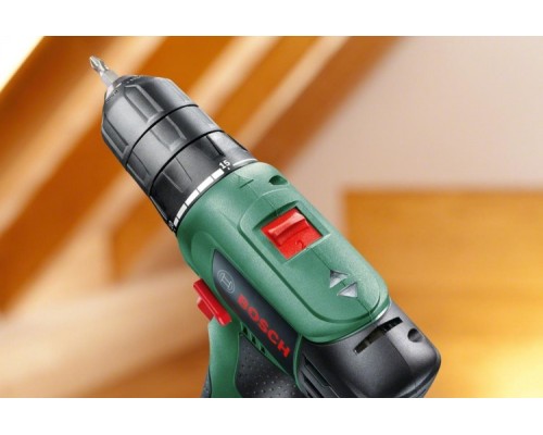 Аккумуляторная дрель-шуруповерт BOSCH EasyDrill 1200 [06039A210B] Кейс, 2х1,5Ач