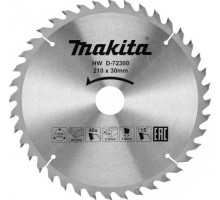 Пильный диск по дереву MAKITA D-72300 210х30х40t