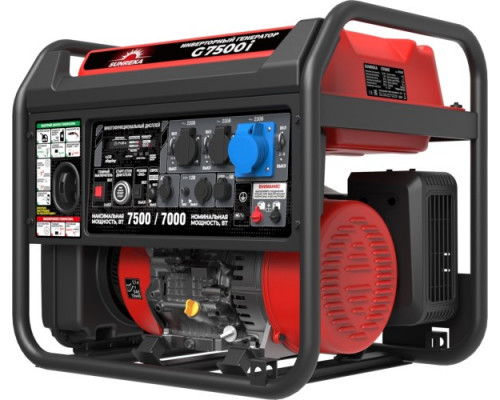 Генератор бензиновый инверторный SUNREKA G7500i