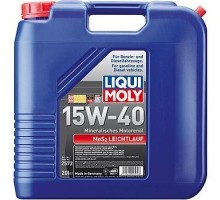 Масло моторное LIQUI MOLY SAE 15W40 MoS2 Leichtlauf  20 л 2572 минеральное [2572]