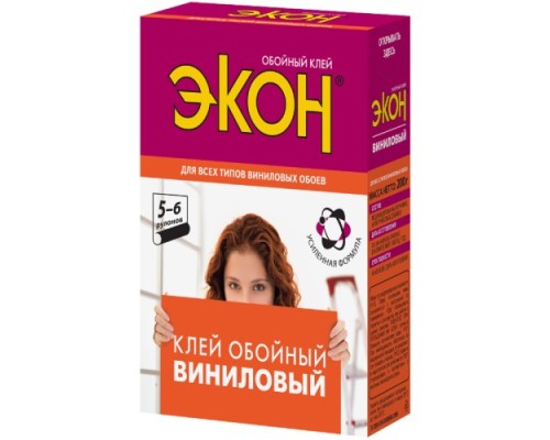 Клей обойный ЭКОН Виниловый (200 г) 1312333 [тов-100145]