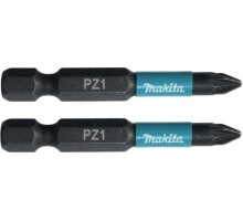 Бита для заворачивания MAKITA B-63747 Impact PZ1, 50 мм, Е-form (MZ), 2 шт.