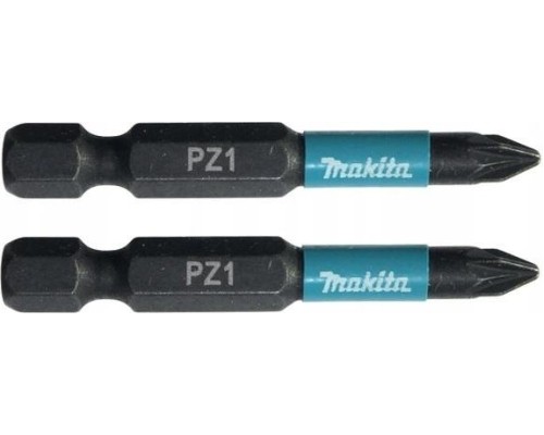 Бита для заворачивания MAKITA B-63747 Impact PZ1, 50 мм, Е-form (MZ), 2 шт.