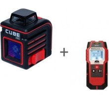 Лазерный уровень ADA CUBE 360 BASIC EDITION + Детектор ADA Wall Scanner 80 А00728