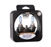 Лампа галогеновая MTF LIGHT серия IRIDIUM HB3(9005), 12V, 65W HRD12B3