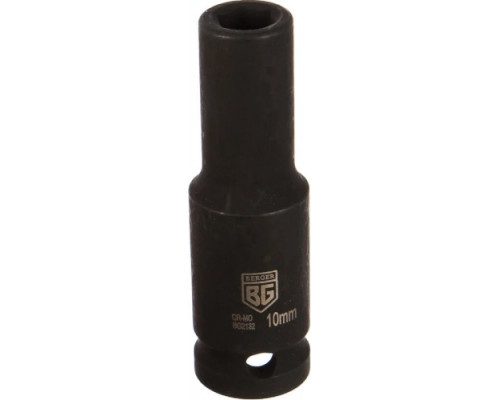 Головка торцевая ударная глубокая 6-гранная BERGER BG2132 1/2" 10 мм