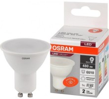 Лампа светодиодная Osram LED VALUE par 16 50 6sw/840 230v gu10 4058075581470