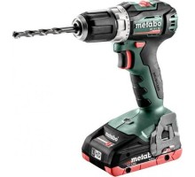 Аккумуляторная дрель-шуруповерт METABO BS 18 L BL 2x4.0 Ач LiHD, бесщеточная [602326800]