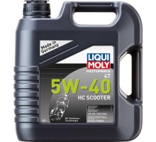 Масло для скутеров LIQUI MOLY SAE  5W40 Motorbike 4T HC Scooter 4 л 20830 синтетическое [20830]