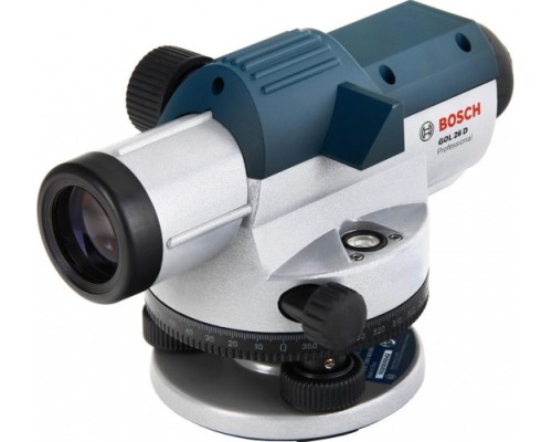 Нивелир оптический BOSCH GOL 26 D [0601068000] Кейс, отвес, штифт, бленда