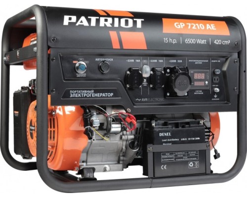 Электростанция бензиновая PATRIOT GP 7210 AE с возможностью автоматизации [474101590]