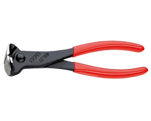 Кусачки KNIPEX KN-6801180SB торцевые, 180 мм, обливные ручки