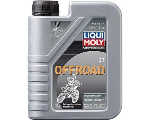 Масло для 2-тактных мотоциклов LIQUI-MOLY Motorbike 2T Offroad 1 л 3065 полусинтетика [3065]