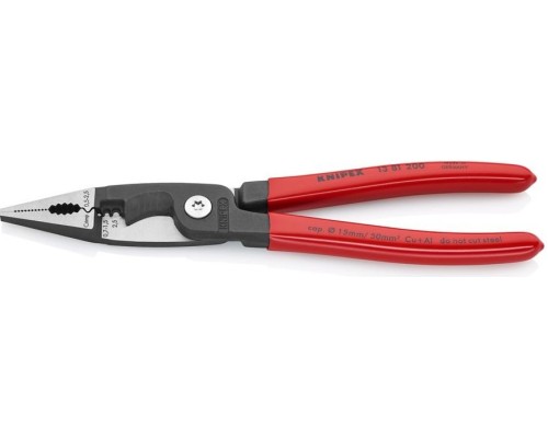 Клещи электромонтажные KNIPEX 1381200SB 200 мм [KN-1381200SB]